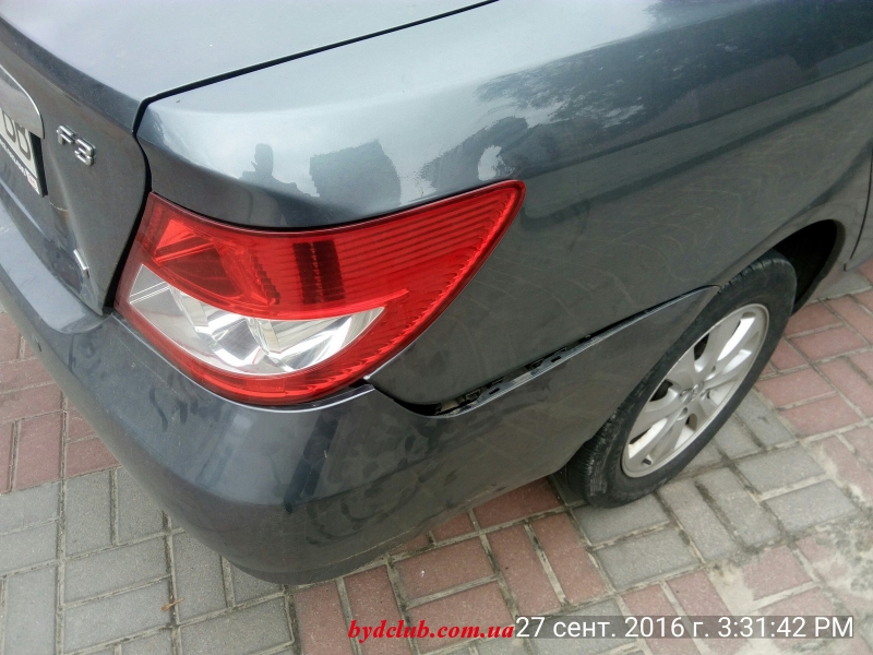 ДТП BYD F3