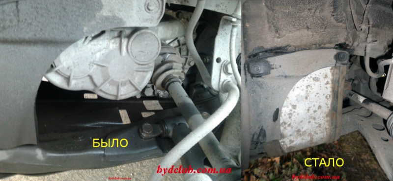 Защита двигателя BYD S6