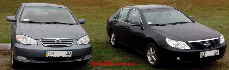 BYD F3 and BYD F6