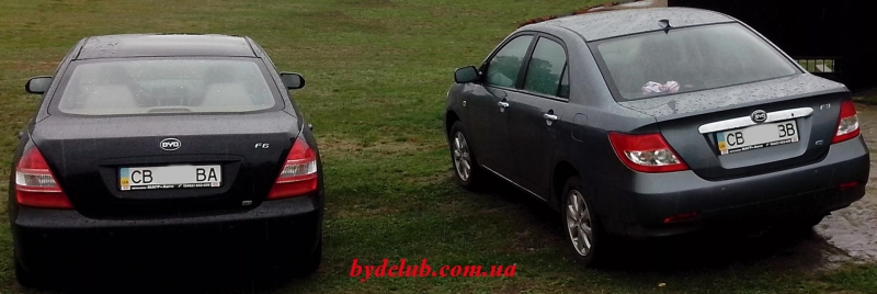 BYD F3 and BYD F6