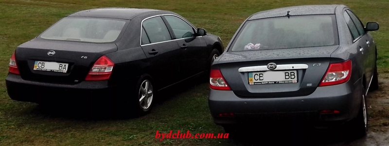 BYD F3 and BYD F6